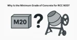 RCC construction minimum concrete grade