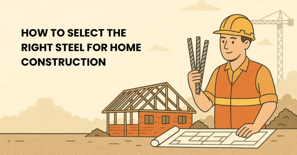 Steel selection for home construction
